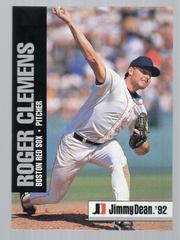 Roger Clemens #10 Baseball Cards 1992 Jimmy Dean Prices