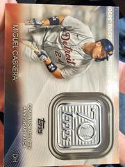 Miguel Cabrera #70LP-MC Baseball Cards 2021 Topps 70th Anniversary Logo Patch Prices
