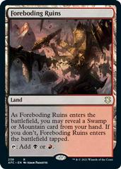 Foreboding Ruins Magic Adventures in the Forgotten Realms Commander Prices