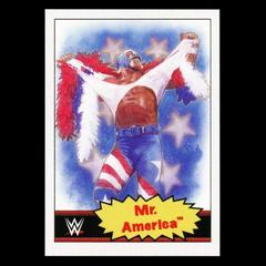 Mr. America Wrestling Cards 2021 Topps Living WWE Prices