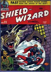 Shield-Wizard Comics #11 (1943) Comic Books Shield-Wizard Comics Prices
