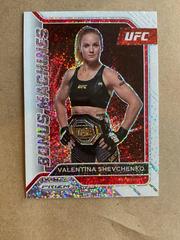 Valentina Shevchenko [White Sparkle] #16 Ufc Cards 2022 Panini Prizm UFC Bonus Machines Prices