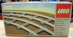 8 Curved Rails Gray 4.5v #7851 LEGO Train Prices