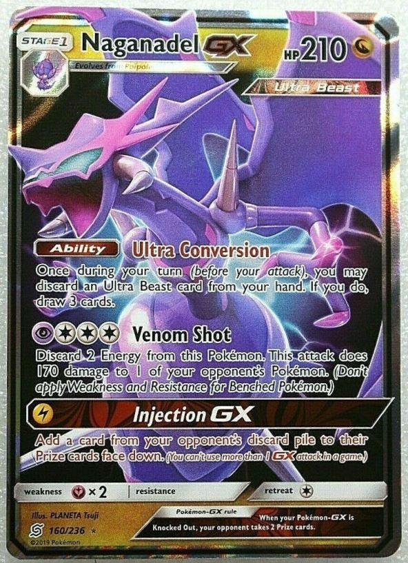 Naganadel GX 160 Prices Pokemon Unified Minds Pokemon Cards