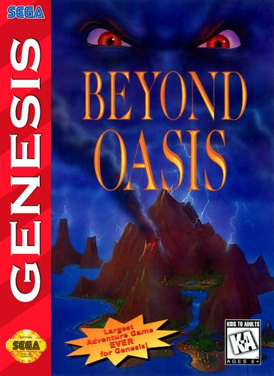 Beyond Oasis Cover Art
