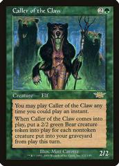 Caller of the Claw [Foil] Magic Legions Prices
