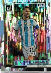 Lionel Messi [Silver] Soccer Cards 2022 Panini Donruss Prices