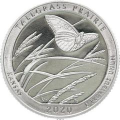 2020 W [V75 PRIVY TALLGRASS PRAIRIE PRESERVE] Coins America the Beautiful Quarter Prices