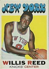 Willis Reed #30 Basketball Cards 1971 Topps Prices