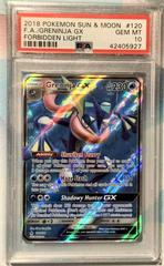 Card Greninja-GX 120/131 da coleção Forbidden Light