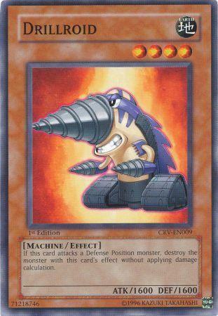 Drillroid [1st Edition] CRV-EN009 YuGiOh Cybernetic Revolution