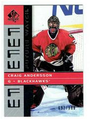 Craig Andersson Hockey Cards 2002 SP Authentic Prices