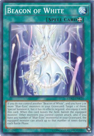 Beacon of White LDK2-ENK20 YuGiOh Legendary Decks II