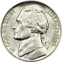 1943 P Coins Jefferson Nickel Prices