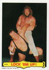 Lock 'Em Up #23 Wrestling Cards 1985 Topps WWF Prices