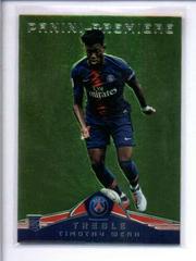 Timothy Weah [Green] Soccer Cards 2018 Panini Treble Prices