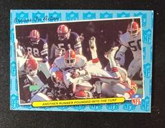 Browns in Action [Another Runner Pounded...] #15 Football Cards 1986 Fleer Team Action Prices