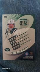 Back  | Chad Pennington Football Cards 2000 Topps Stars