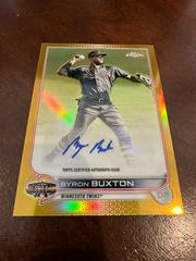 Byron Buxton [Gold] #ASGA-BB Baseball Cards 2022 Topps Chrome Update All Star Game Autographs Prices