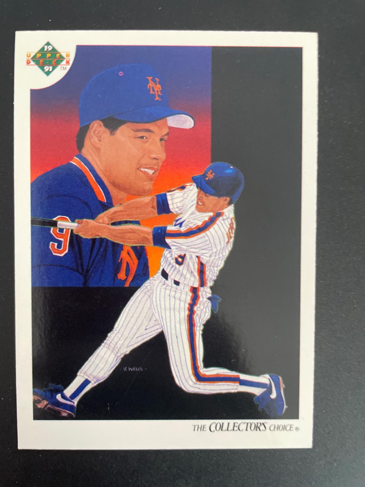 Gregg Jefferies [Mets Checklist] | Ungraded | 1991 Upper Deck