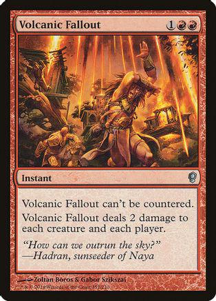 Volcanic Fallout [Foil] Magic Conspiracy