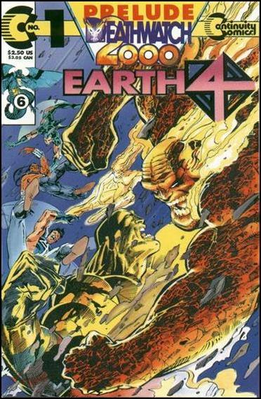 Earth 4 Deathwatch 2000 [Polybagged] #1 (1993) Comic Books Earth 4 Deathwatch 2000