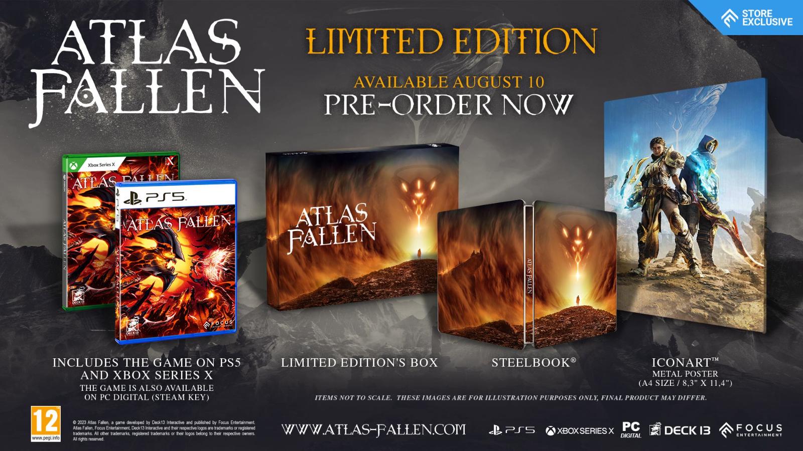 Atlas Fallen [Limited Edition] PAL Xbox Series X