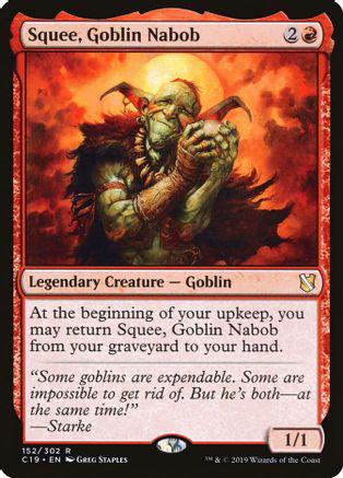 Squee, Goblin Nabob Magic Commander 2019