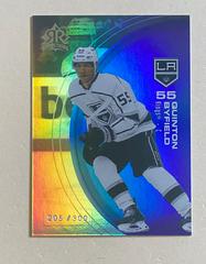 Quinton Byfield [Amethyst] Hockey Cards 2021 Upper Deck Triple Dimensions Reflections Prices
