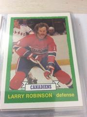 Larry Robinson [1973-74 Reprint] #167 Hockey Cards 1992 O-Pee-Chee Prices
