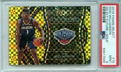 Zion Williamson [Gold] Basketball Cards 2019 Panini Select Future Prices