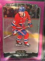 Nick Suzuki [Matte Pink] Hockey Cards 2022 O-Pee-Chee Platinum Prices