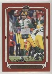 Aaron Rodgers [Red] #37 Football Cards 2019 Panini Legacy Prices