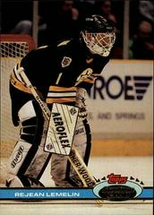 Rejean Lemelin #23 Hockey Cards 1991 Stadium Club Prices