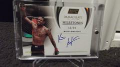 Kevin Holland #MI-KHL Ufc Cards 2021 Panini Immaculate UFC Milestones Autographs Prices