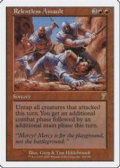 Relentless Assault [Foil] Magic 7th Edition Prices