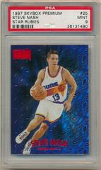 Steve Nash [Star Rubies] Basketball Cards 1997 Skybox Premium Prices