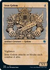 Iron Golem [Showcase] #348 Magic Adventures in the Forgotten Realms Prices