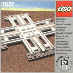 Crossing Electric Rails Gray 12v #7857 LEGO Train Prices
