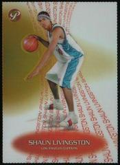 Shaun Livingston [Gold Refractor] #195 Basketball Cards 2004 Topps Pristine Prices