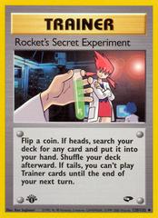 Rocket's Secret Experiment [1st Edition] Pokemon Gym Challenge Prices