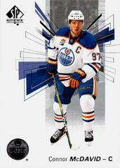 Connor McDavid Hockey Cards 2016 SP Authentic Prices