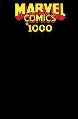 Marvel Comics [Black Blank] #1000 (2019) Comic Books Marvel Comics Prices