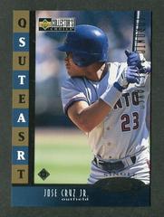 Jose Cruz Jr. [Single-Jumbo] #SQ-2 Baseball Cards 1998 Collector's Choice Starquest Series 1 Prices