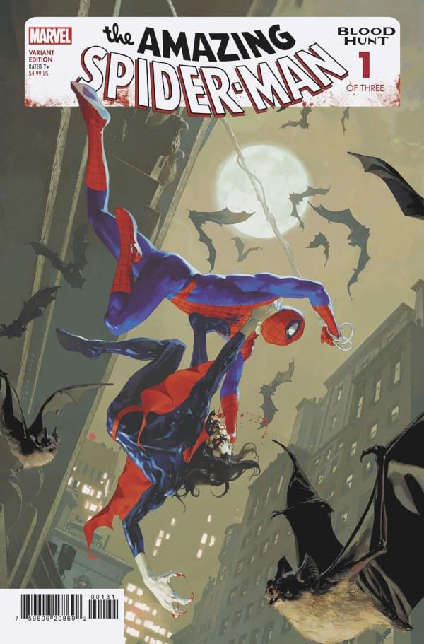 Amazing Spider-Man: Blood Hunt [Casanovas] #1 (2024) Comic Books Amazing Spider-Man: Blood Hunt