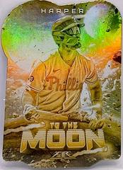 Bryce Harper [Gold Minted] #TTM-4 Baseball Cards 2022 Topps Fire To The Moon Prices