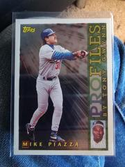 Mike Piazza #NL-07 Baseball Cards 1996 Topps Profiles Prices