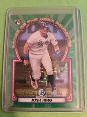 Josh Jung [Mega Box Mojo Green] #ROYF-9 Baseball Cards 2023 Bowman Chrome Rookie of the Year Favorites Prices