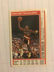 Clyde Drexler #29 Basketball Cards 1991 Panini Sticker Prices