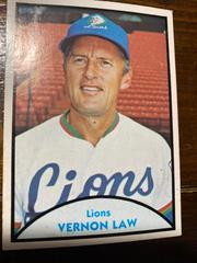 Vernon Law #17 Baseball Cards 1979 TCMA Japan Pro Baseball Prices